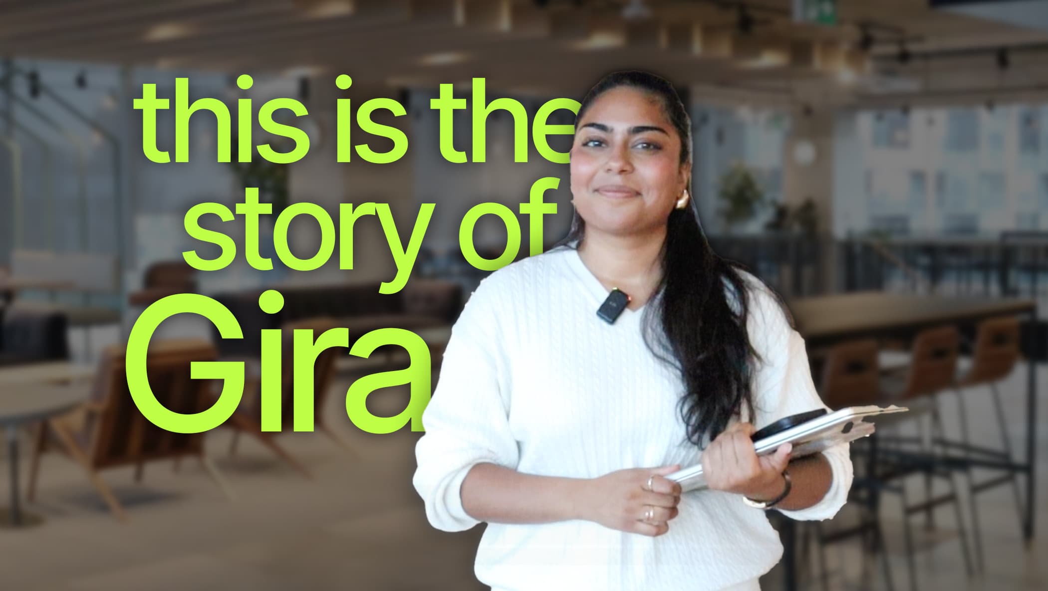 Gira Chawda winning Student of the Year Ontario